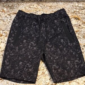 American Eagle Outfitters Dark Patterned Athletic Shorts